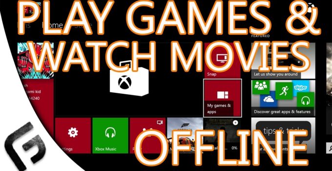 How to play Xbox One games offline