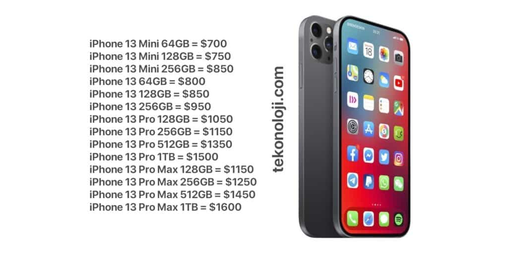 iphone 13 price