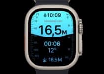 Apple Watch Ultra, underwater test of the Depth app