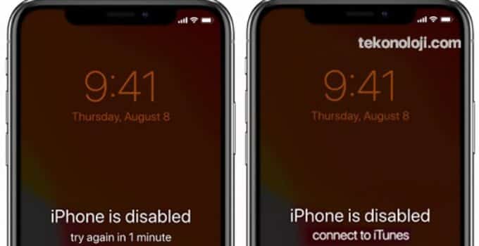 iPhone is disabled. Retry in… or connect to iTunes: How to unlock?