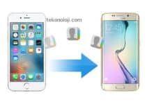 How to transfer contacts from iPhone to Android?