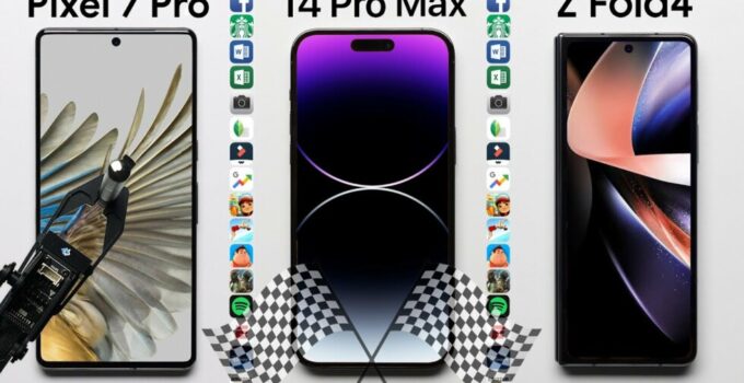 iPhone 14 Pro Max outperforms Pixel 7 Pro and Samsung Galaxy Fold 4