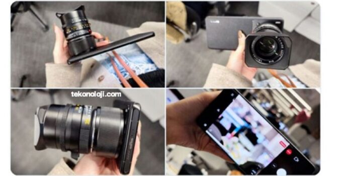 Xiaomi, a smartphone concept with an interchangeable lens