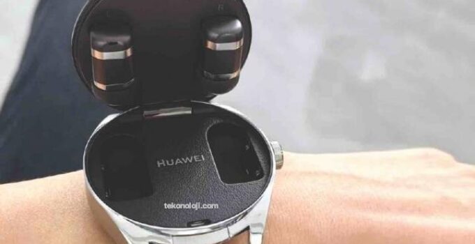 Presented Huawei Watch Buds – a smart watch with built-in headphones