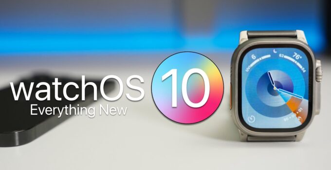 watchOS 10, all about the most important update of recent years