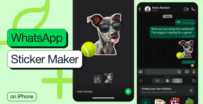 WhatsApp Debuts New Feature for iOS: Create and Customize Your Own Stickers