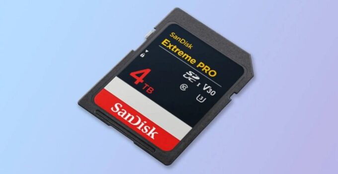 Western Digital Unveils Game-Changing 4TB SD Card: A New Era of Storage